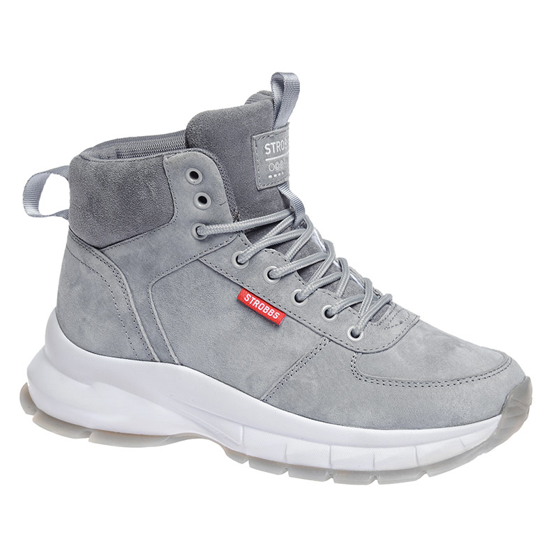 Кроссовки Strobbs зимние женские F8299-4 серые