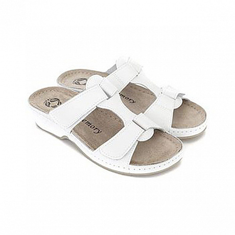 Сабо Mubb женские 242 белые. Изображение 2 из 3