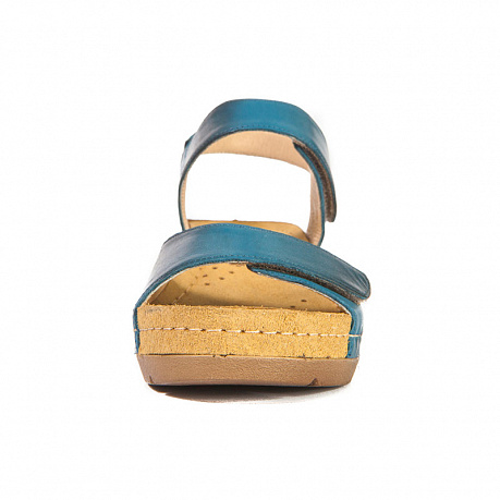 Сандали Leon женские 1041 синие. Изображение 2 из 3